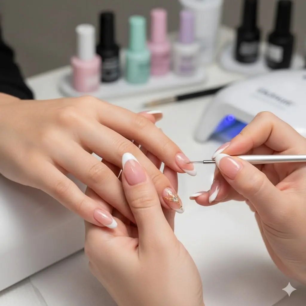 Package Premium (Foot Spa + Manicure + Pedicure with nail polish )